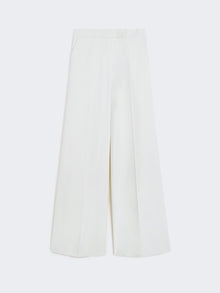 Wide-fit cotton trousers