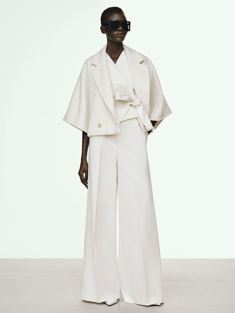 Wide-fit cotton trousers