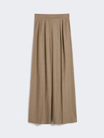 Cashmere foulé trousers