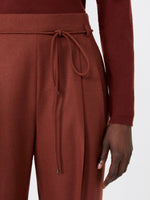 Max Mara Slim cashmere foule trousers for Women