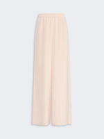 Relaxed-Fit Heavy Silk Trousers for Women - Pink - Max Mara KSA