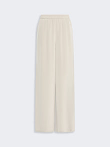 max mara relaxed-fit heavy silk trousers for women