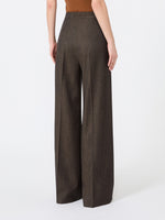 Max Mara Denim-look wool trousers for Women