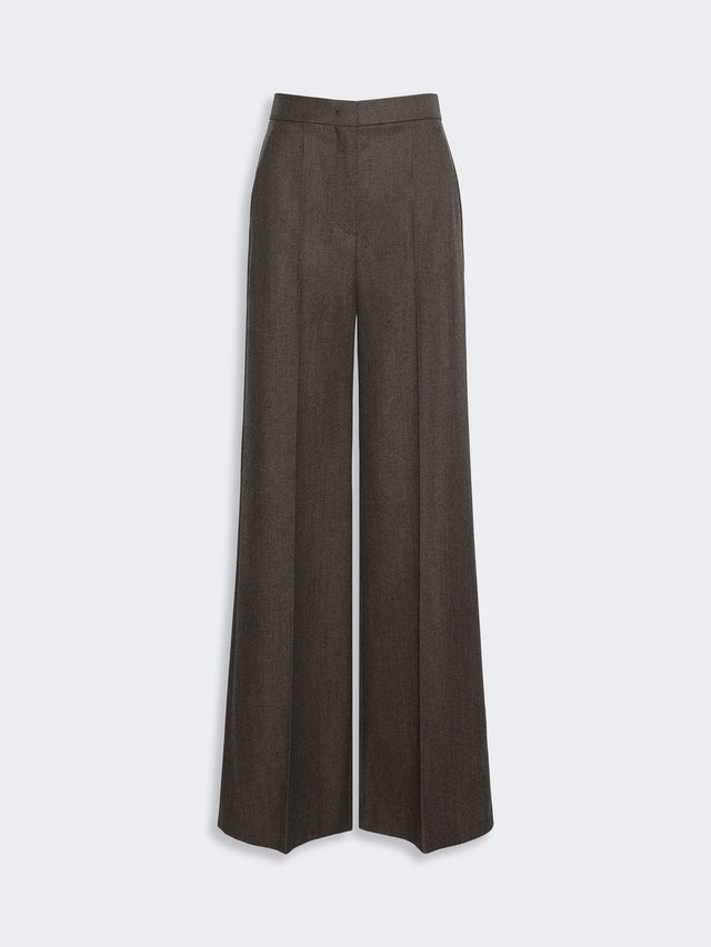 Max Mara Denim-look wool trousers for Women