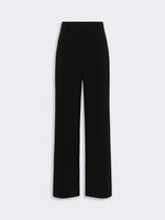 Cady Wide-Leg Trousers for Women - Black - Max Mara KSA