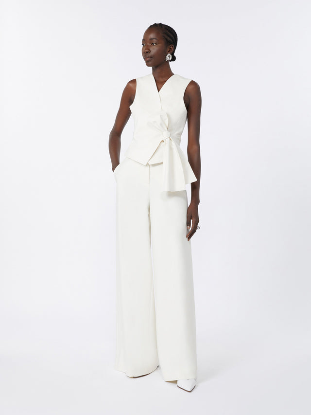 Slim-fit cotton canvas gilet