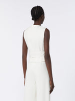 Slim-fit cotton canvas gilet