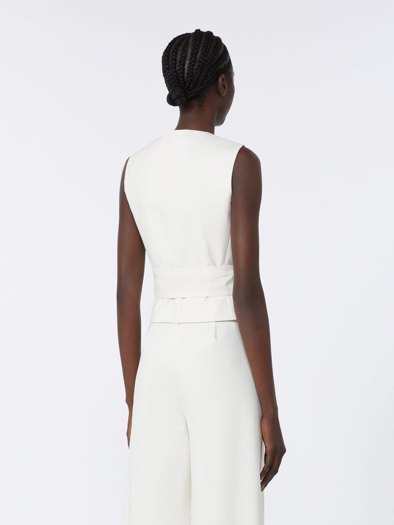 Slim-fit cotton canvas gilet