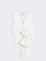 Slim-fit cotton canvas gilet