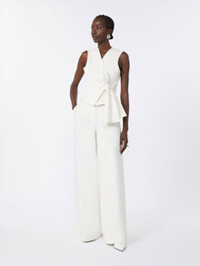 Slim-fit cotton canvas gilet