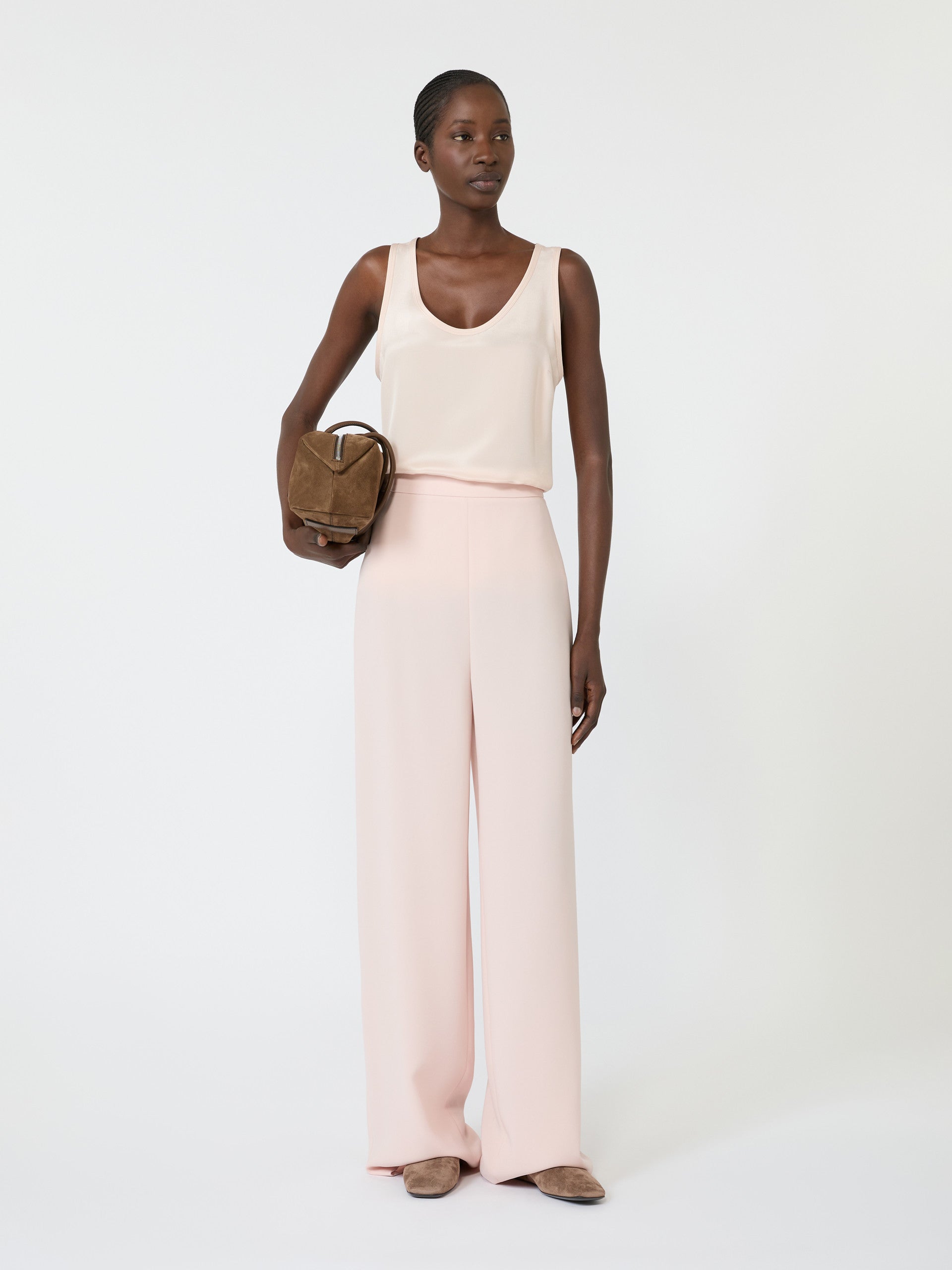 max mara silk crepe de chine top for women