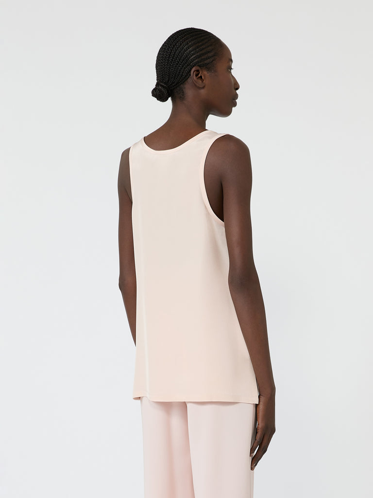 max mara silk crepe de chine top