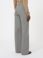Straight-fit denim trousers