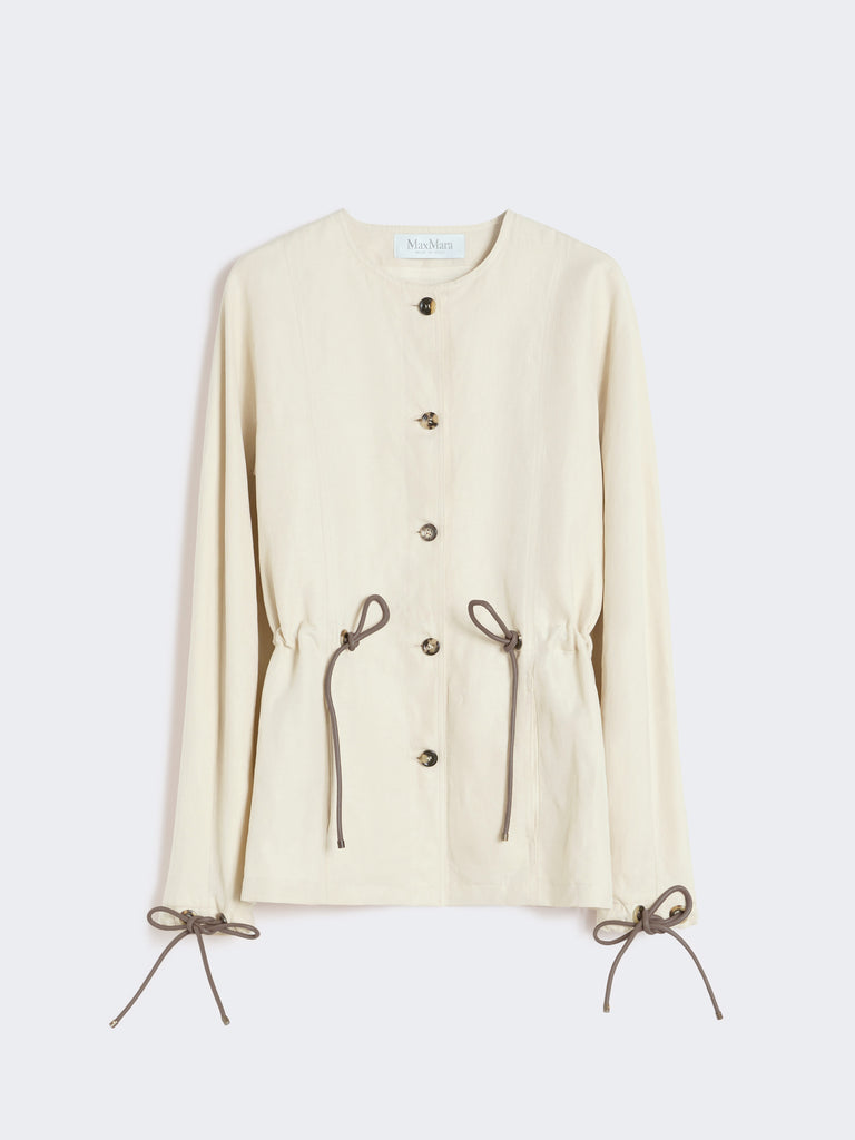 Linen and silk shirt