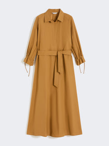 Oversized cotton poplin dress