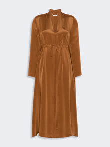 Max Mara Long silk crepe de chine dress for Women