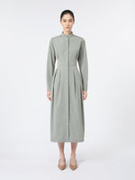 Taffeta shirt dress