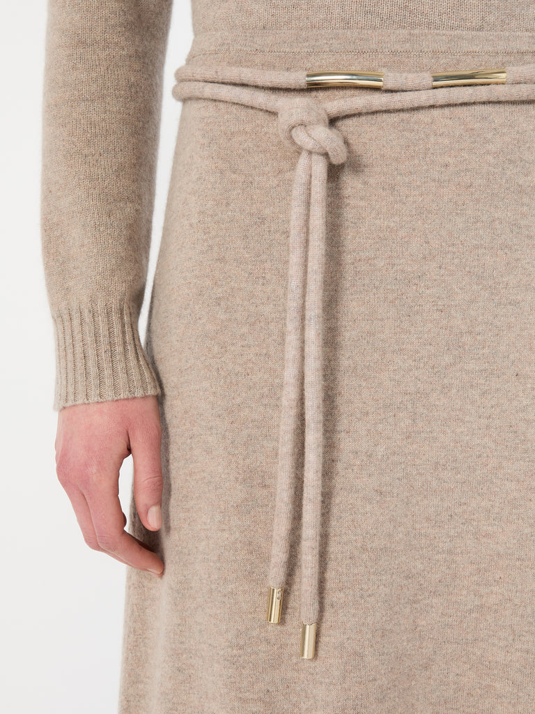 max mara long cashmere yarn skirt