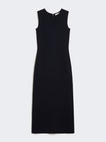 Viscose crêpe sheath dress