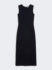 Viscose crêpe sheath dress