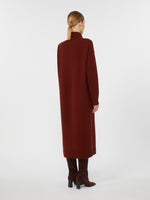 Cashmere turtleneck dress