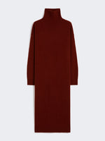 Cashmere turtleneck dress