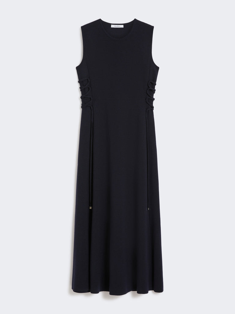 Sleeveless wool dress