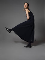 Sleeveless wool dress