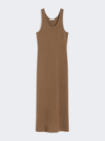 Slim-fit wool dress