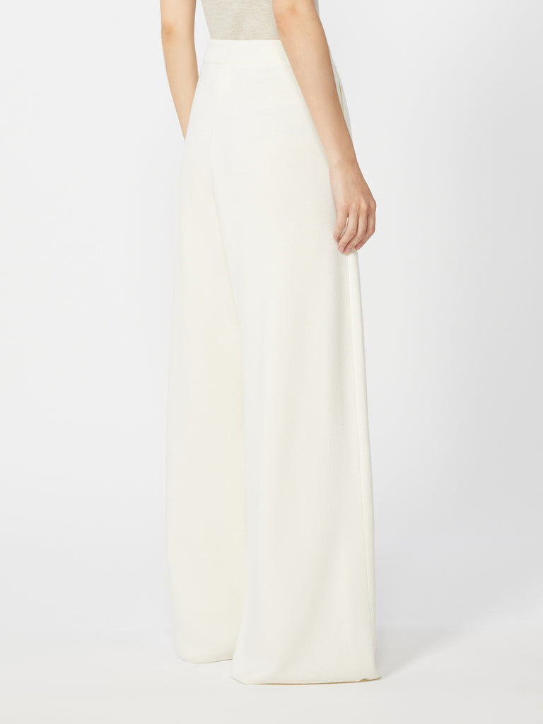 max mara wide-fit wool trousers