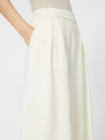 max mara wide-fit wool trousers for women