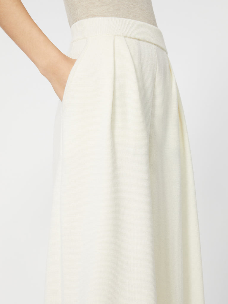 max mara wide-fit wool trousers