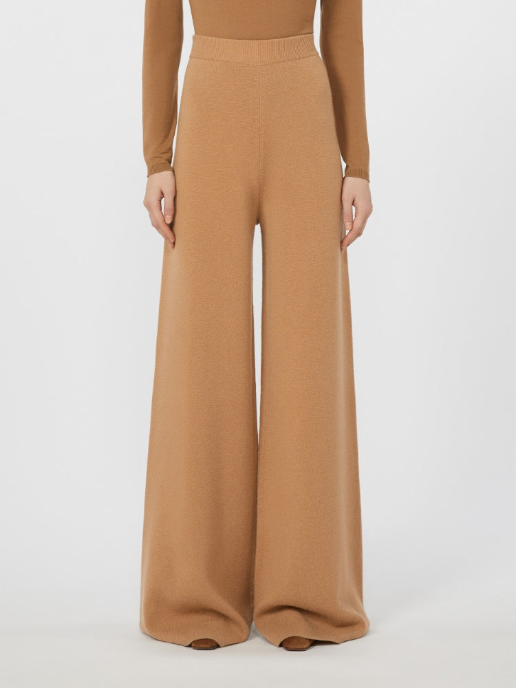 Wool and cashmere trousers