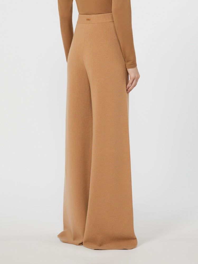 Wool and cashmere trousers