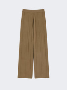 Viscose crêpe yarn trousers