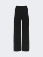 Viscose Crepe Trousers for Women - Black - Max Mara KSA