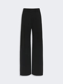 Viscose Crepe Trousers for Women - Black - Max Mara KSA