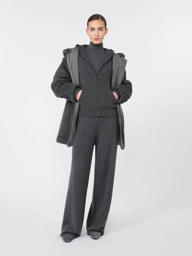 Max Mara Wide cashmere yarn trousers for Women