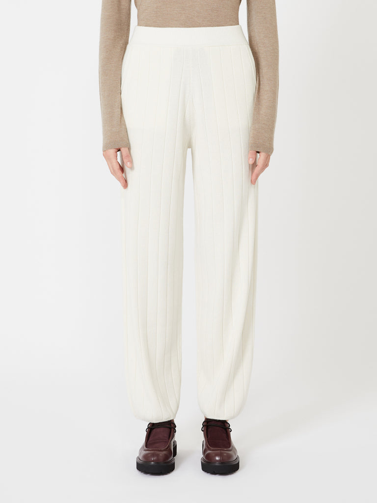 Cashmere jogging trousers