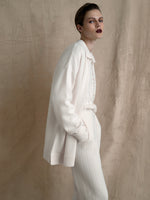 Cashmere jogging trousers