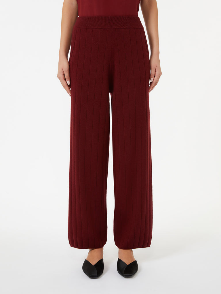 Cashmere jogging trousers