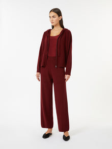 Cashmere jogging trousers