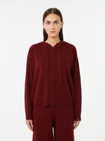 Cashmere yarn cardigan