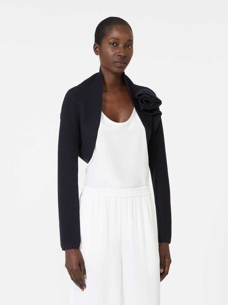 max mara viscose yarn shrug
