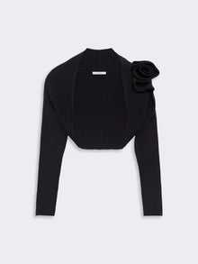 max mara viscose yarn shrug for women