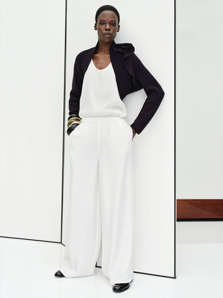 max mara viscose yarn shrug
