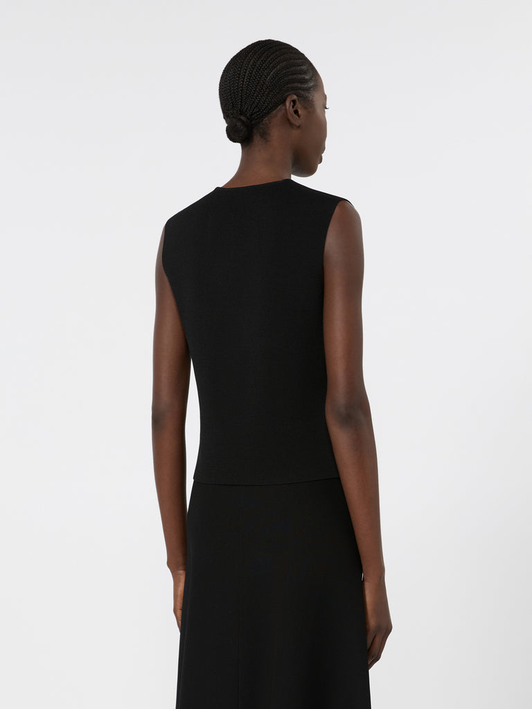 max mara جيليه من كريب الفيسكوز والخيوط