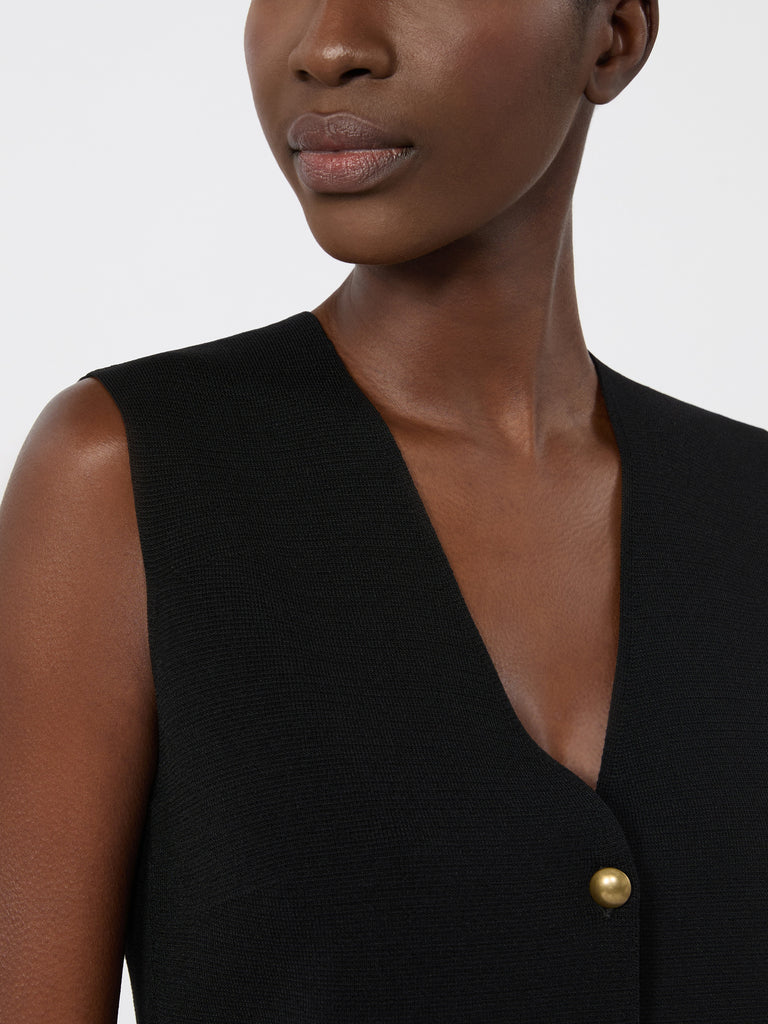 max mara جيليه من كريب الفيسكوز والخيوط