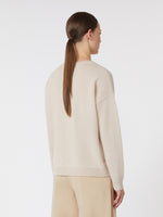 Oversized wool and cashmere sweater