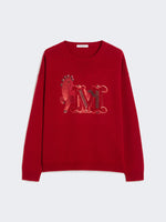 Oversized wool and cashmere sweater